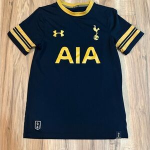 Under Armour Kids Dark Blue and Gold Jersey